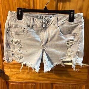 American Eagle midi stretch shorts size 12